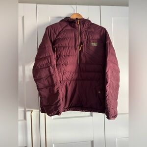 L.L Bean 1/2 zip down jacket | Women’s size Medium
